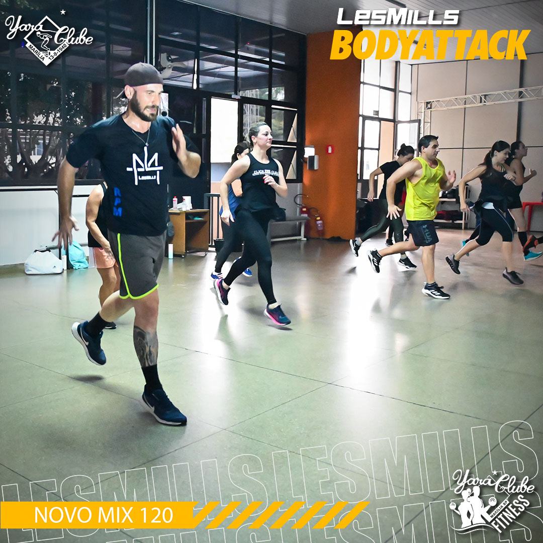 Lançamento LesMills - Body Attack