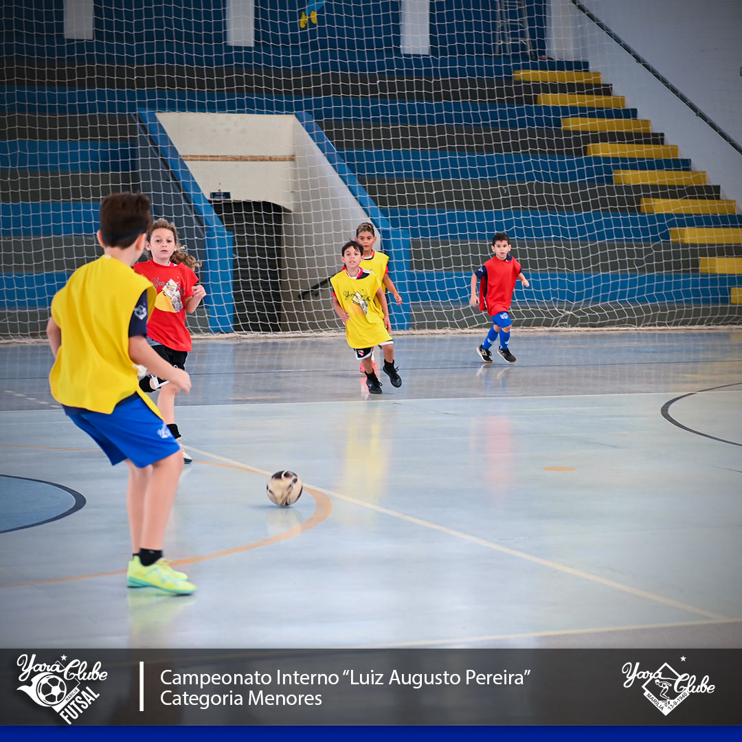 Campeonato Interno de Futsal "Luiz Augusto Pereira" - Categoria: Menores