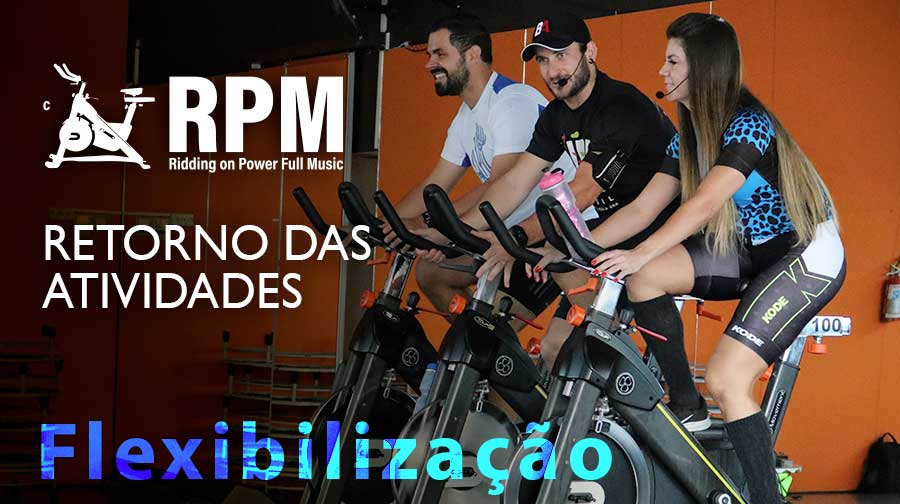 Retorno das atividades de RPM Fitness no Yara Clube