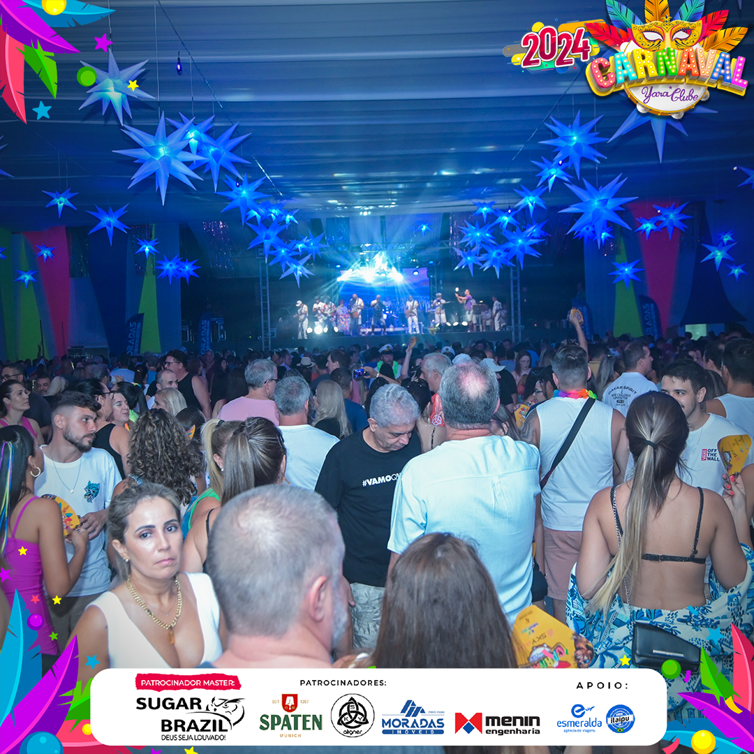 Carnaval no Yara Clube: Sucesso Absoluto com Recorde de Público e Alegria Contagiante