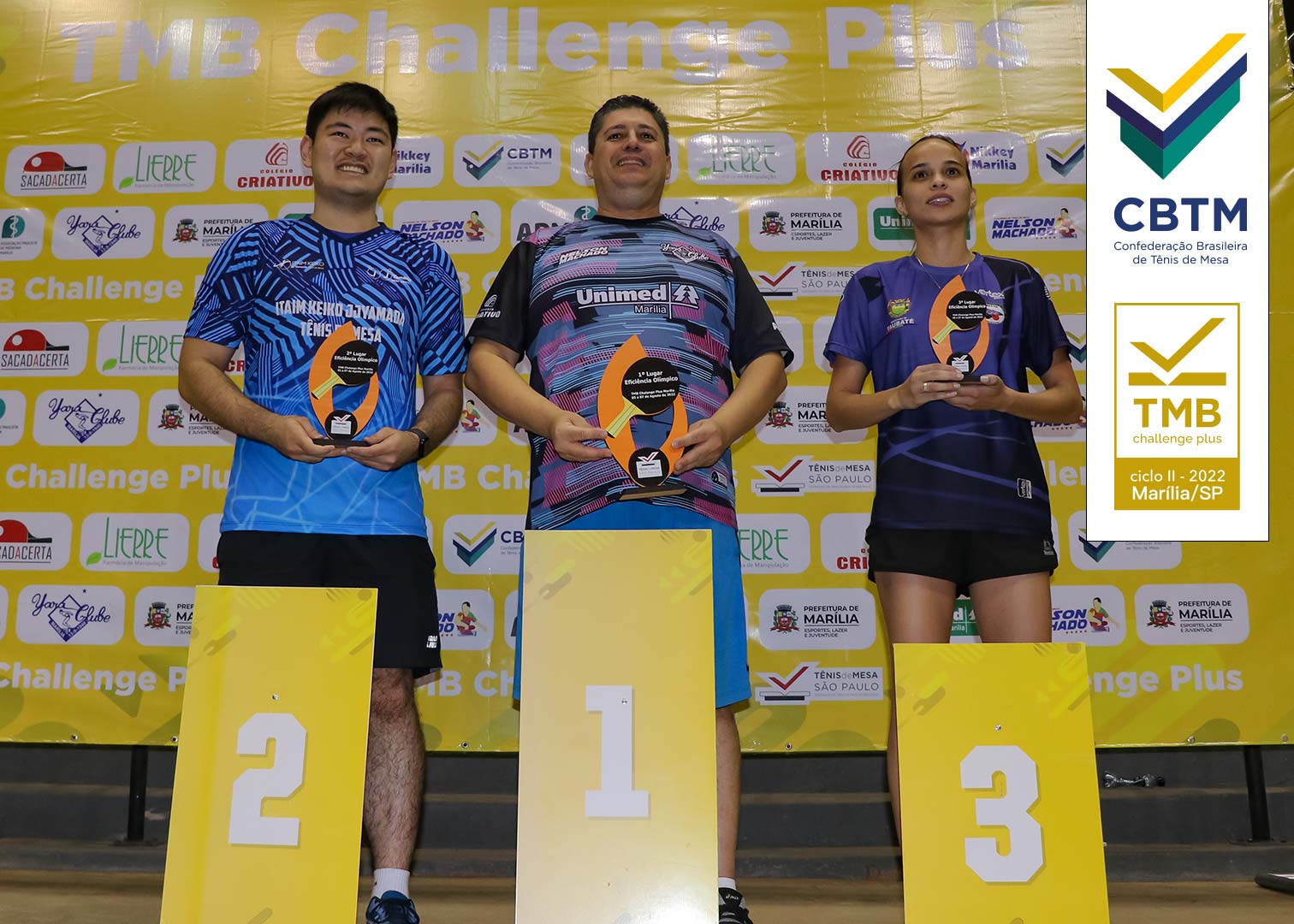 Equipe Marília conquista 39 medalhas e tem a maior pontuação da Copa Brasil TMB Challenge