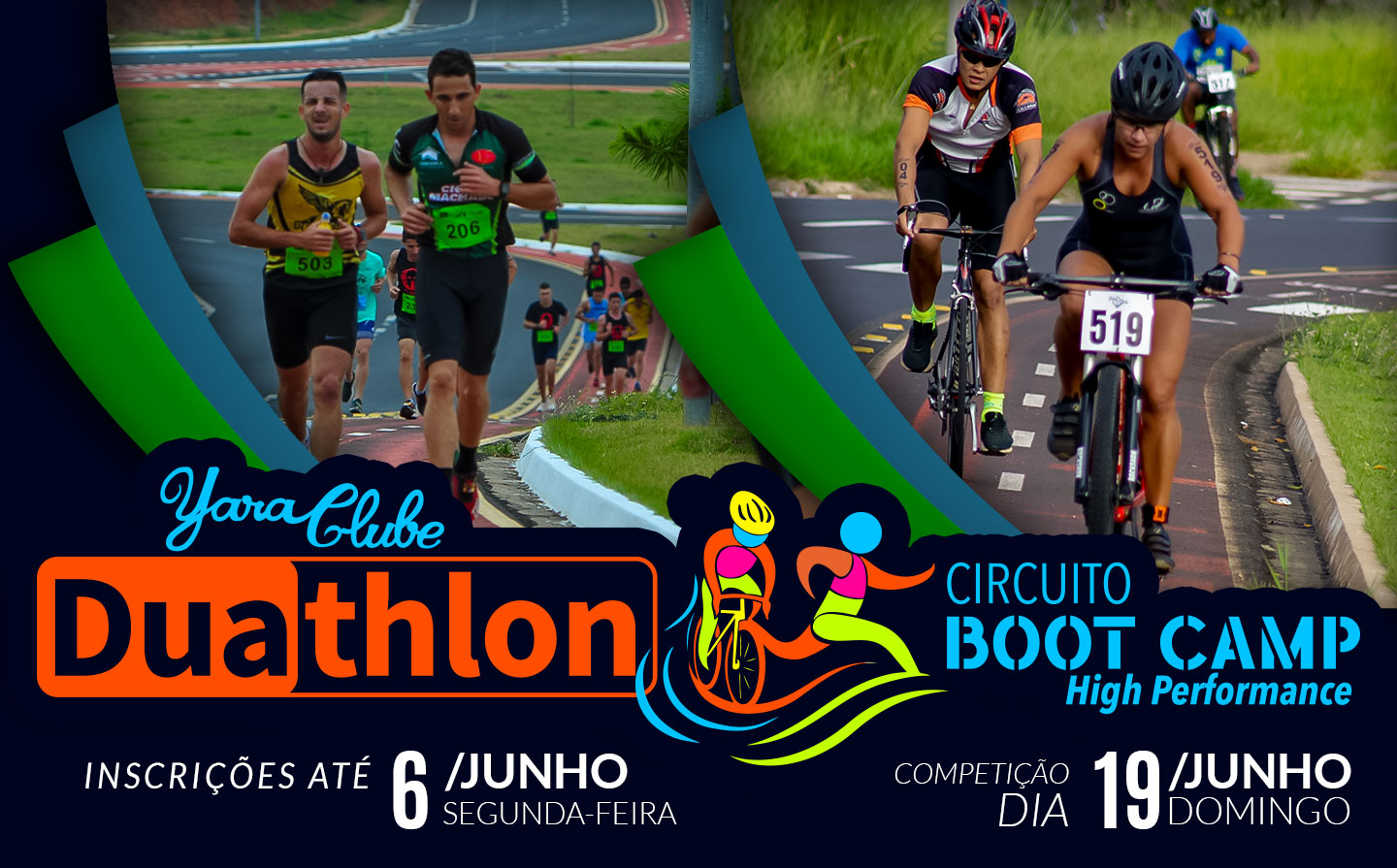 Yara Clube abre inscrições para o Duathlon 2022, no domingo de 19 de junho