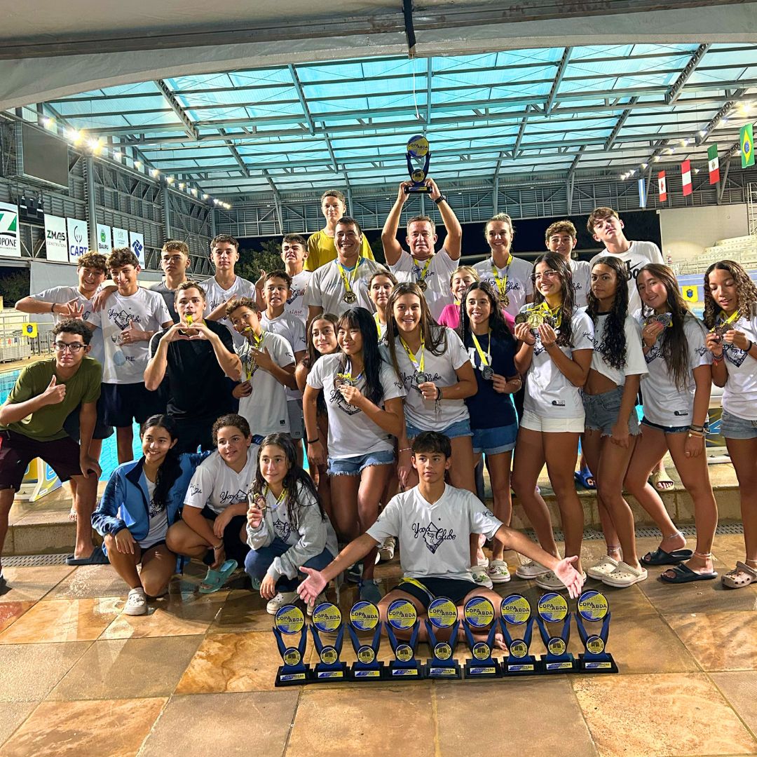 Yara Clube conquista 29 medalhas e brilha na 1ª Copa ABDA de Natacão